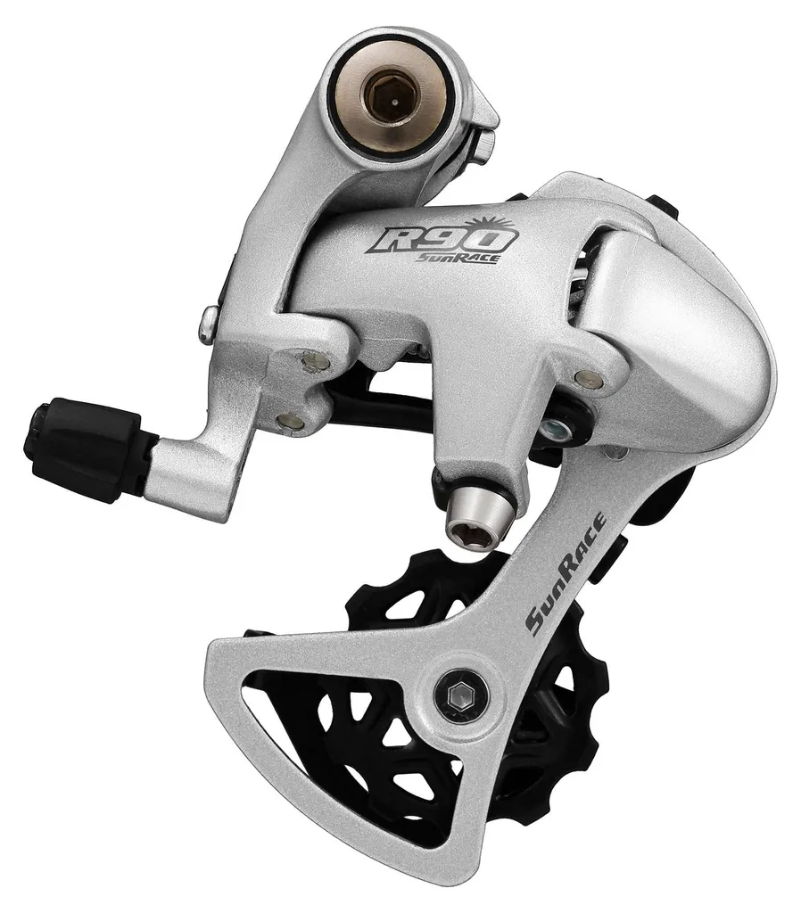 Dérailleur SunRace RDR91 9v - Chape Courte en Aluminium Renforcé