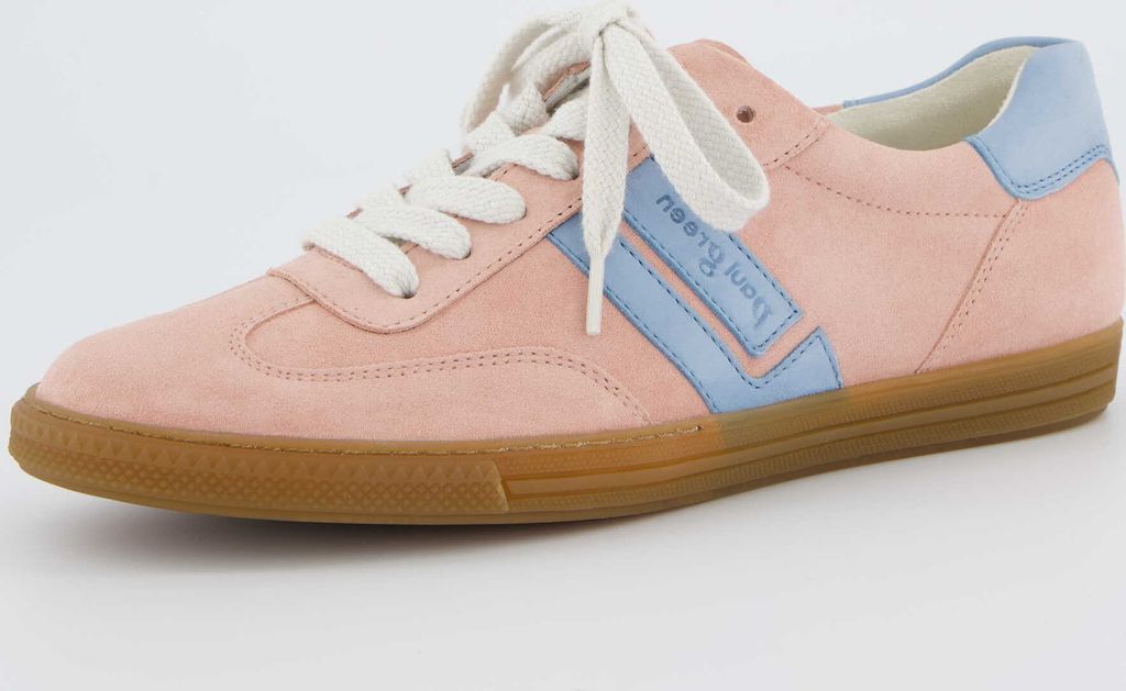 Paul Green 5450 27 Damen Sneaker Rose - Hellblau, Rot, Gr. 61/2