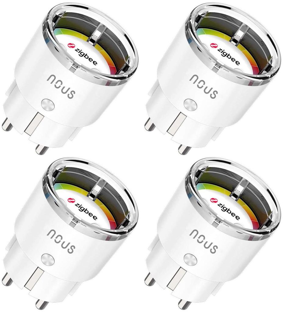 Nous A1Z Presa di corrente intelligente, ZigBee, set da 4 Immagine del prodotto 
