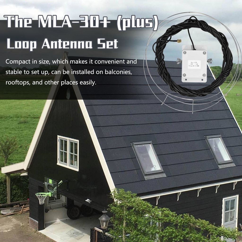 MLA-30+ (plus) Antena pętlowa Aktywne anteny odbiorcze Zdjęcie produktu 