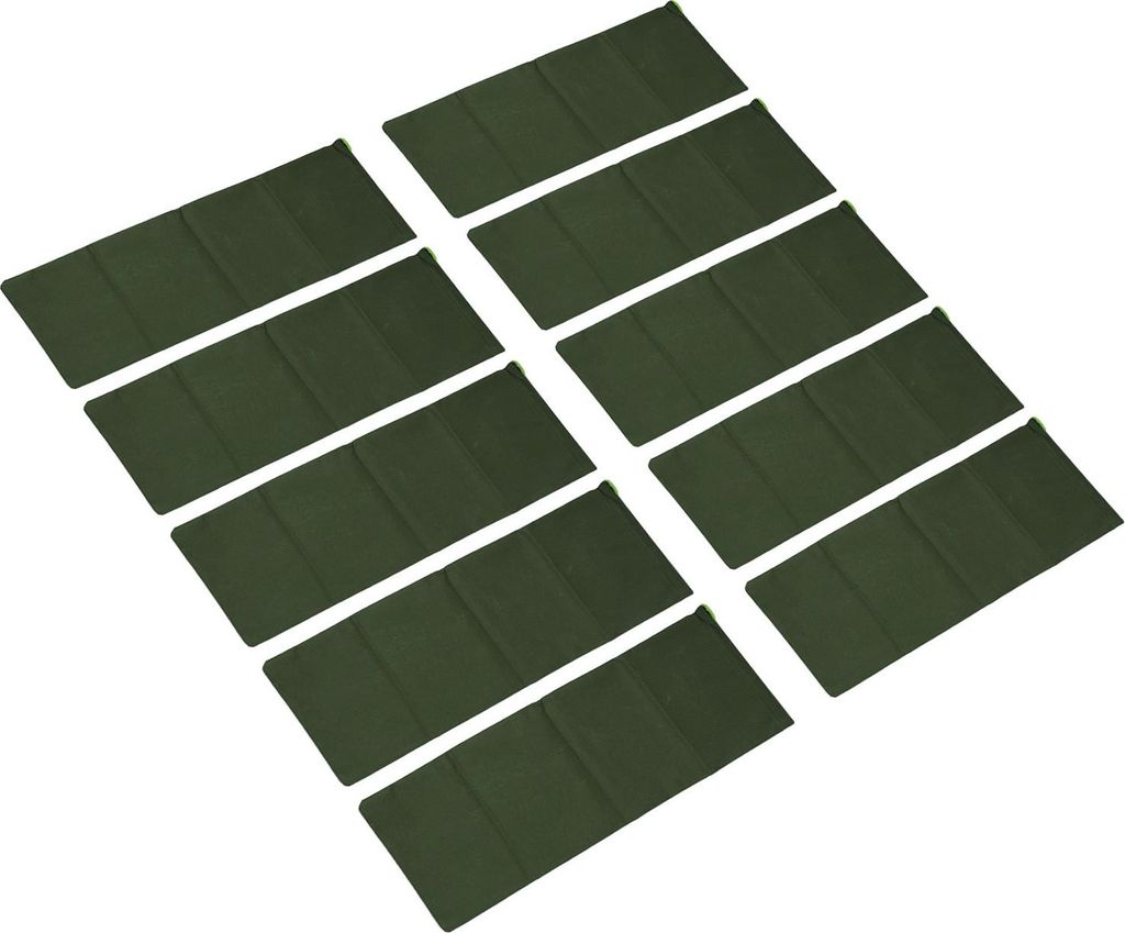 10pcs Flut Sandsäcke 600D Polyester Flut Prävention Tasche wiederverwendbare Flut Barriere Tasche für Haus Tür Fenster Garage Keller dunkelgrün