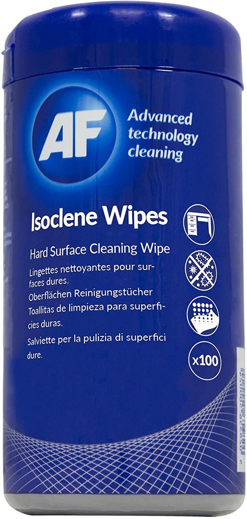 AF Isoclene Wipes, Šedá, 82 mm, 82 mm, 171 mm, 260 g, Malý Obrázek produktu 