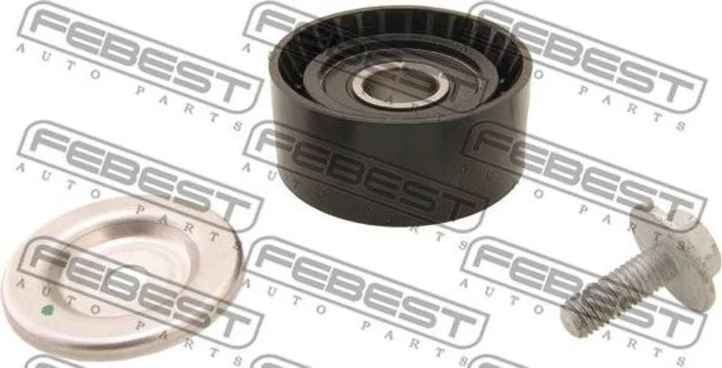 Puleggia Tendicinghia FEBEST 2487-001 per Mazda, Renault e Dacia - Ricambio OE