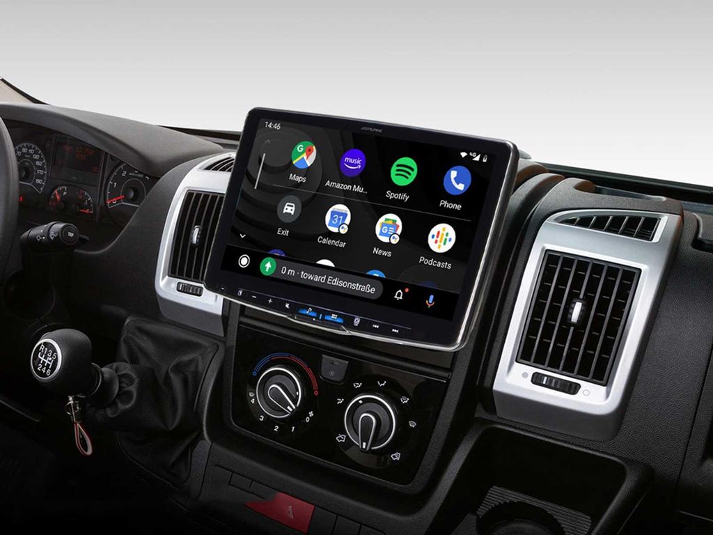 Alpine iLX-F115DU | für Fiat Ducato 250/290 Autoradio mit 11-Zoll-Touchscreen, DAB+, 1-DIN Einbaugehäuse, Wireless Apple Carplay und Android Auto...