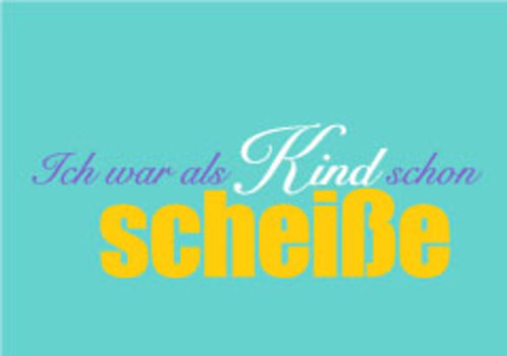 Allgemeine WÃ1/4nsche - SprÃ1/4che - unARTig - Postkarte im Format 15 x