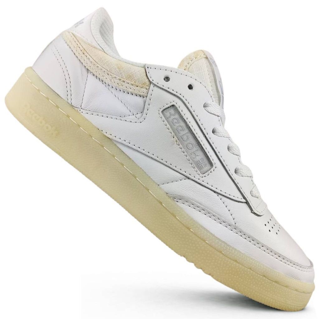 Reebok Club C 85 Damen Sneaker Weiss Leder Turnschuhe Freizeit Sportschuhe Gr.36