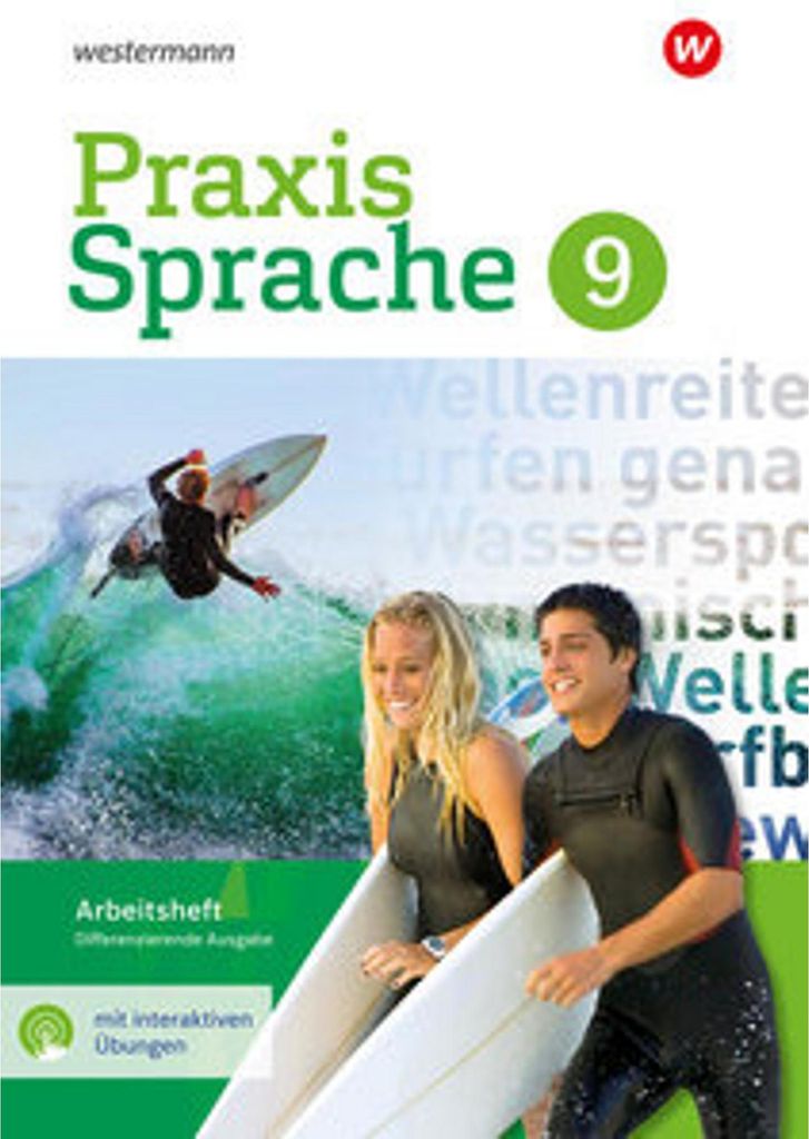 Praxis Sprache 9. Arbeitsheft mit interaktiven Übungen. Obrázek produktu 