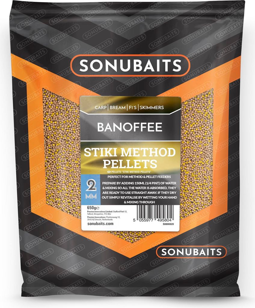 Sonubaits Stiki Method Pellet Banoffee - 2mm
