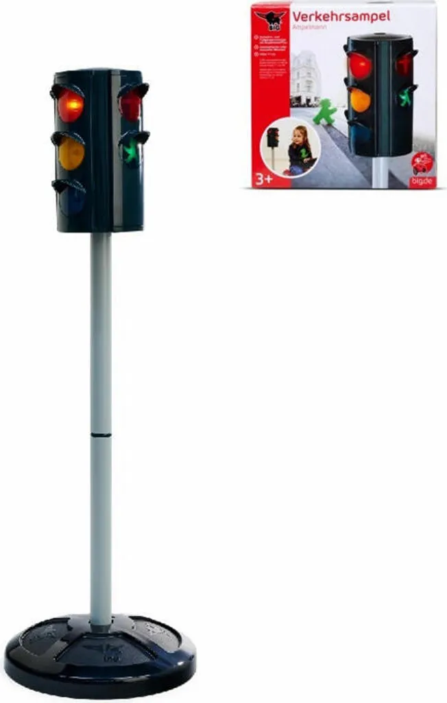 Feu de Circulation Interactif BIG Amplemann Rouge et Vert avec Son - 11