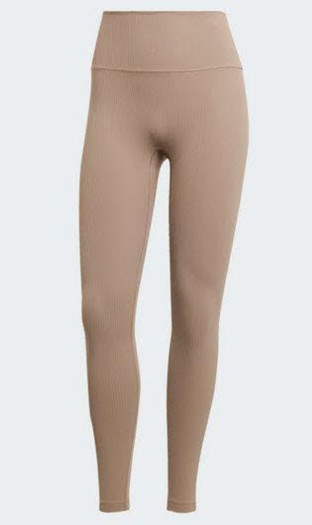 Adidas ALL ME RIB L Tight Damen Leggins Braun XS