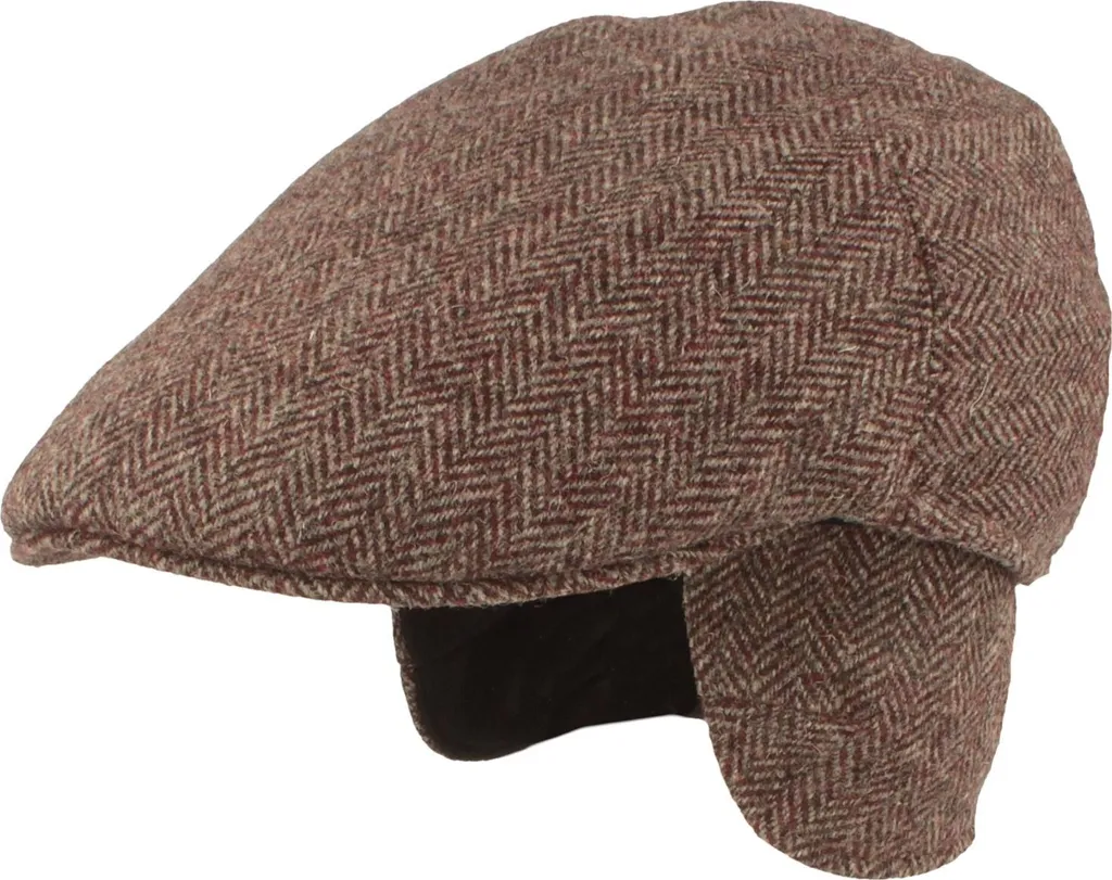 Cappello a punta schiacciabile con paraorecchie di Hut-Breiter