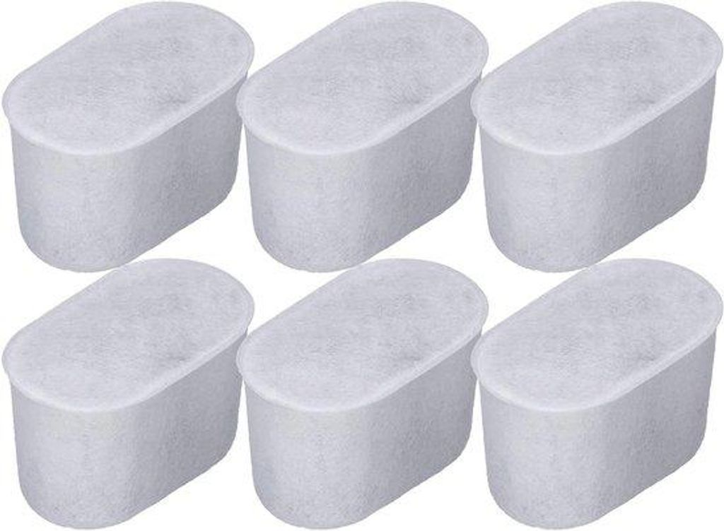 Aktivkohle-Filterkaffeezubereitungssatz 6er-Set, handelsfertige Filter für Kaffeezubereitungsmaschine