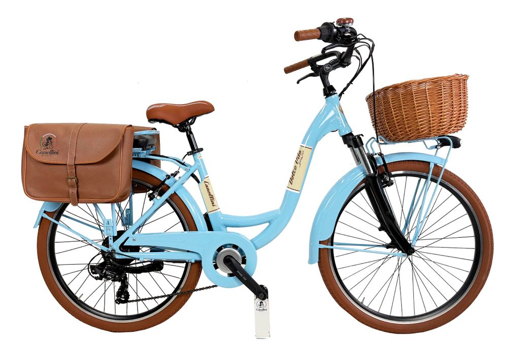 Vélo électrique Venere Dolce Vita 26" avec panier et Image du produit 