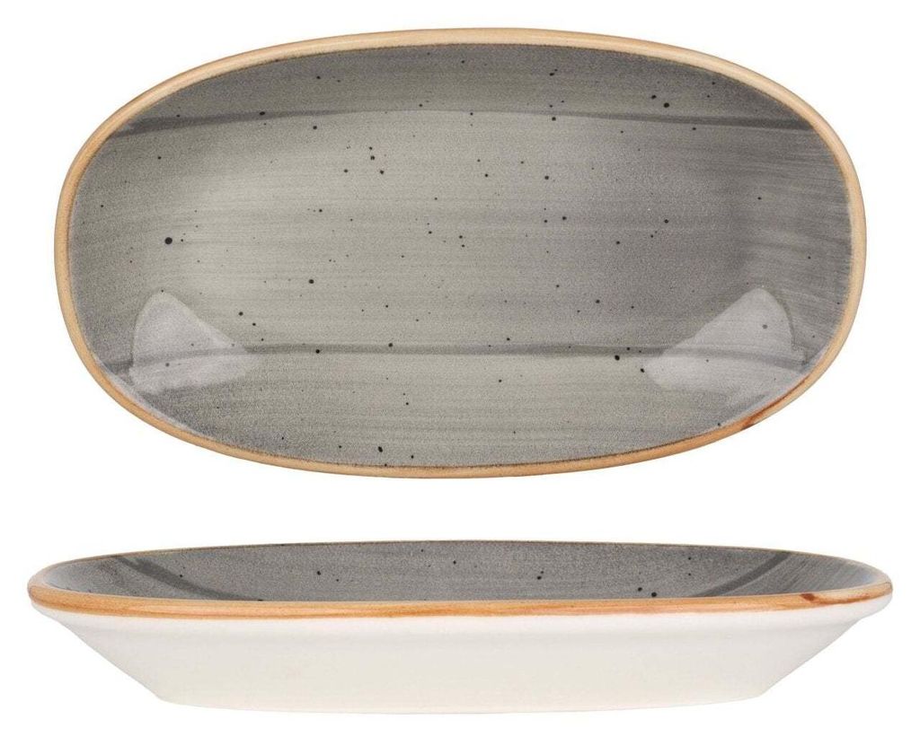 Bonna Servierschale - Aura Space - Porzellan - 19x11 cm Produktbild 