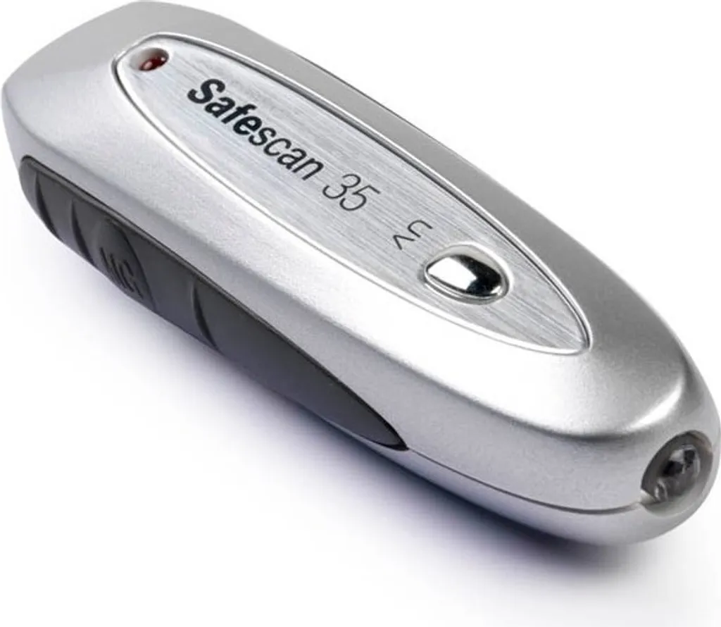 SAFESCAN 35 Grigio Adatto per banconote, documenti d'identità Numero di punti di rilevamento 3