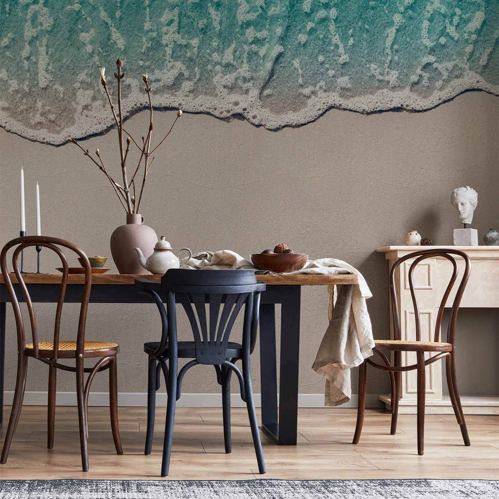 Vlies Fototapete - Sapphire Wave 150x105 cm Muster f-B-10042-a-a