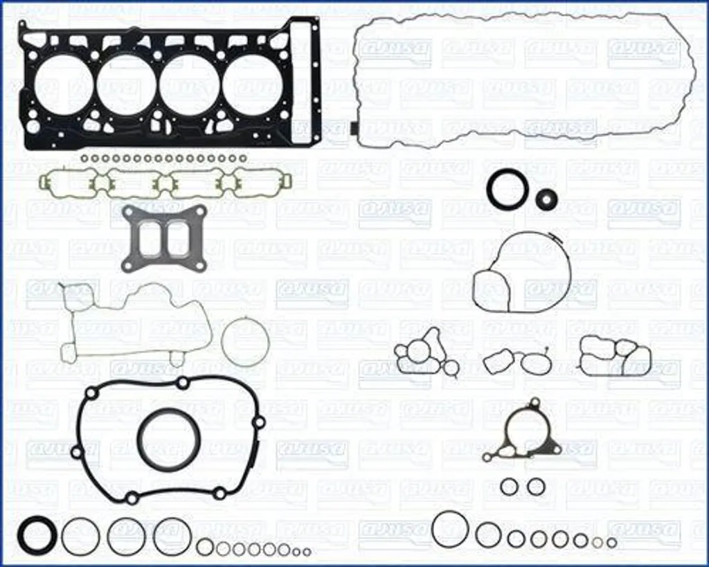 Kit réparation étanchéité moteur AJUSA 50392900 pour Volkswagen Golf VII