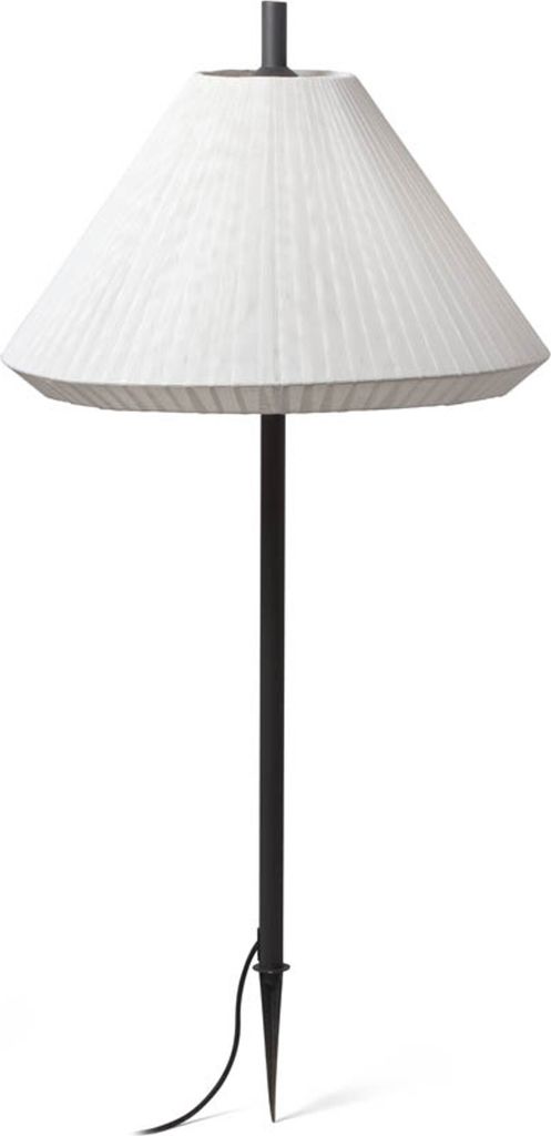 SAIGON Erdspieß Lampe grau/weiß matt 1 m T70 71575P-05