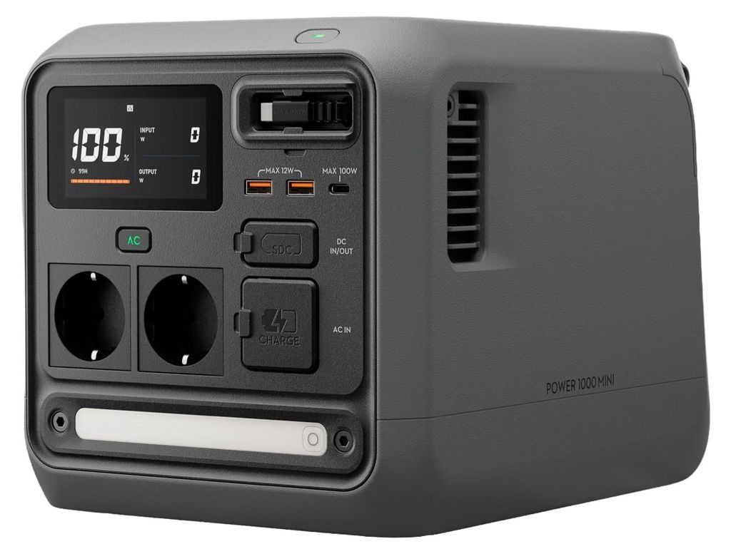 DJI Power 1000 Mini, lithium, AC, DC, zonne-energie, Productafbeelding 