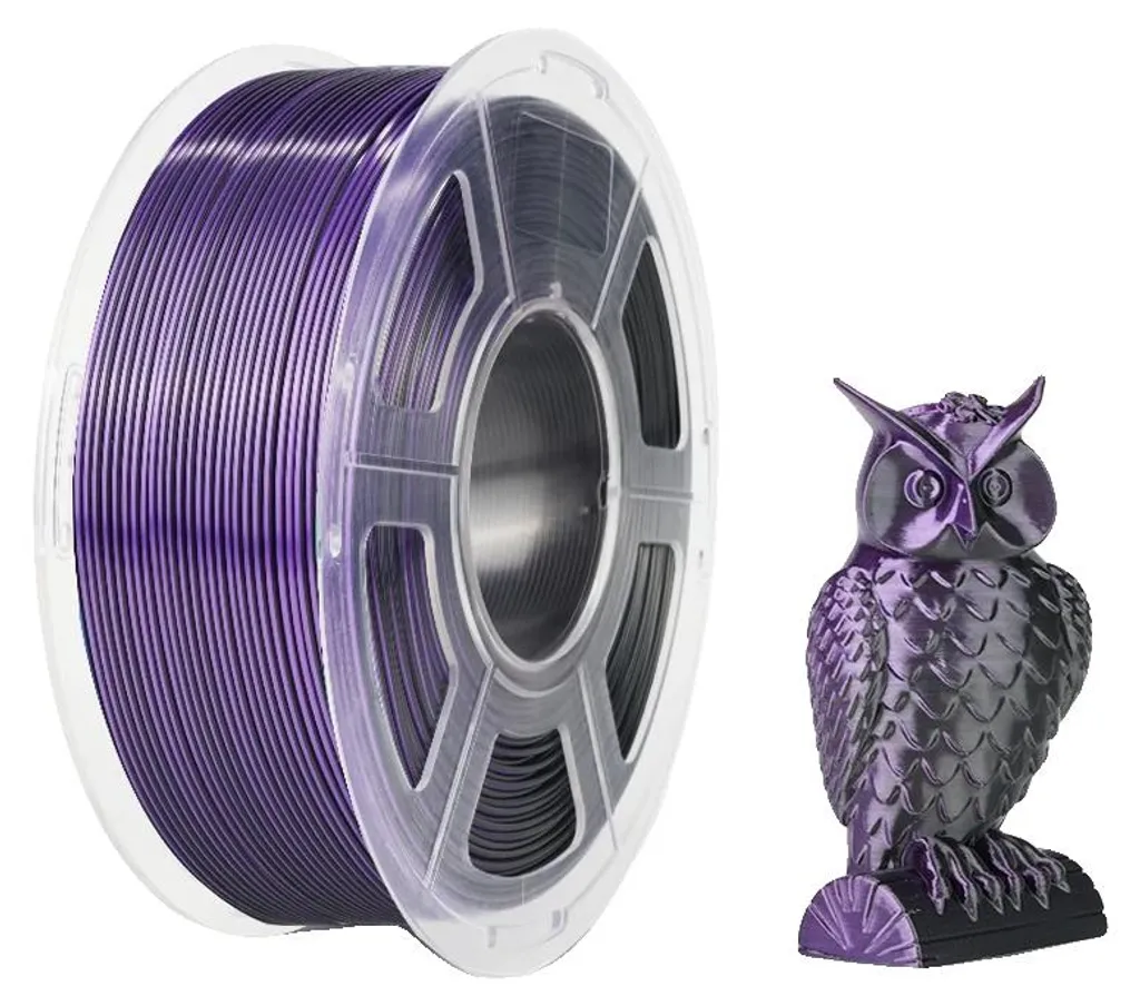 Filament 3D biodégradable qualité constante SKDC BK PP noir 1,1 kg