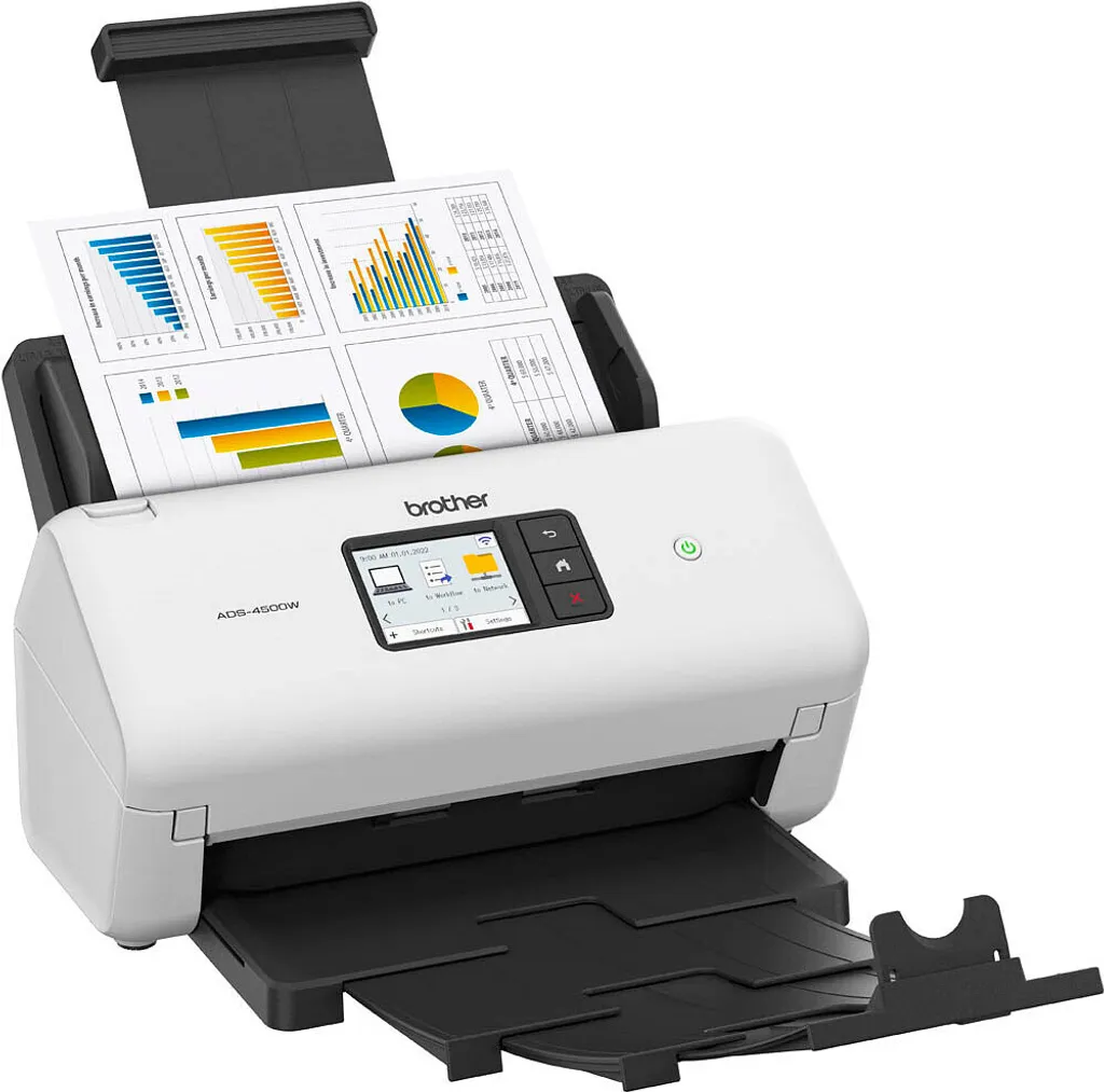 Scanner de documents Brother ADS-4500W - Recto-Verso 35 ppm ADS4500WRE1 - 9