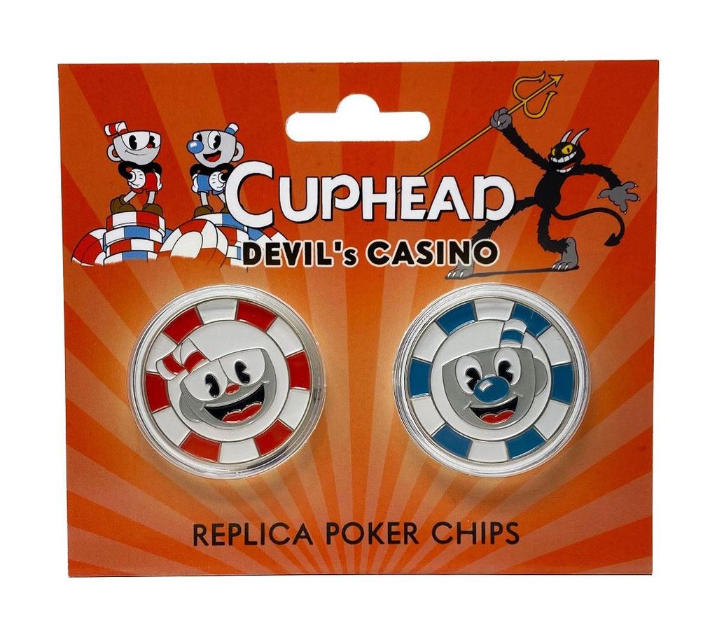 FaNaTtik Cuphead Devils Casino Poker Chips Prop Replica FNTK-CPHD-05