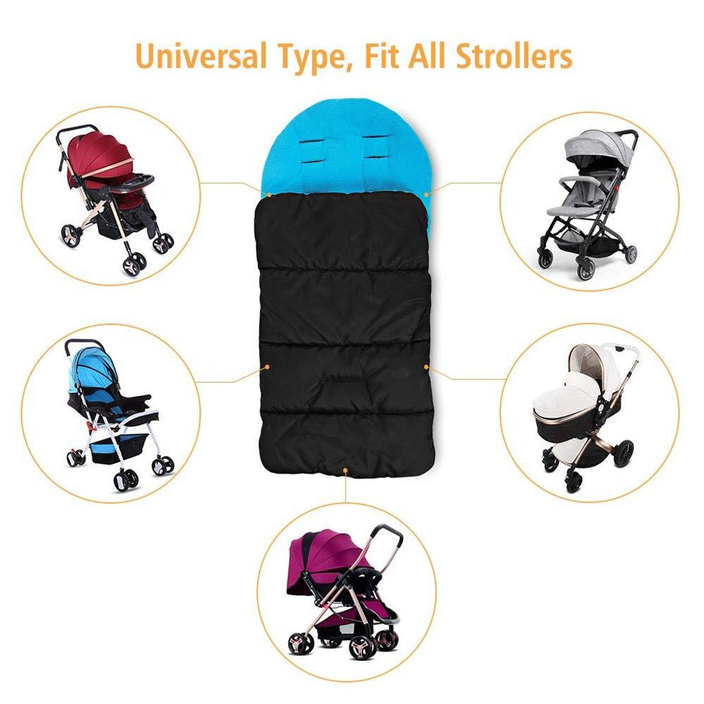 Universal Winterfußsack Fußsack Winter Fußwärmer 90*40cm Produktbild 3