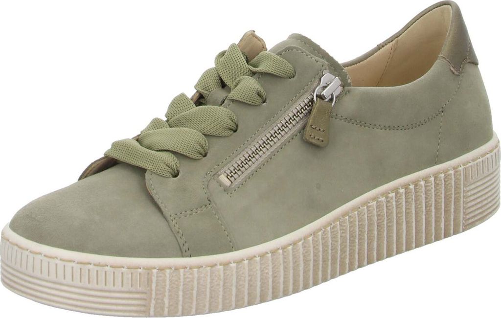 Gabor Shoes Sneaker - Schilf Leder Größe: 37 Normal