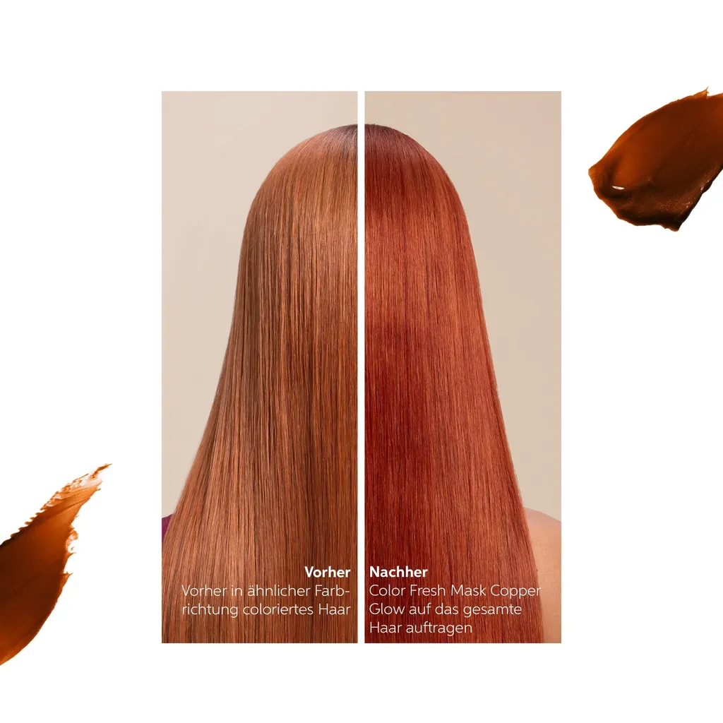 Wella Color Fresh Copper Glow 500 ml - maschera colorata - 6