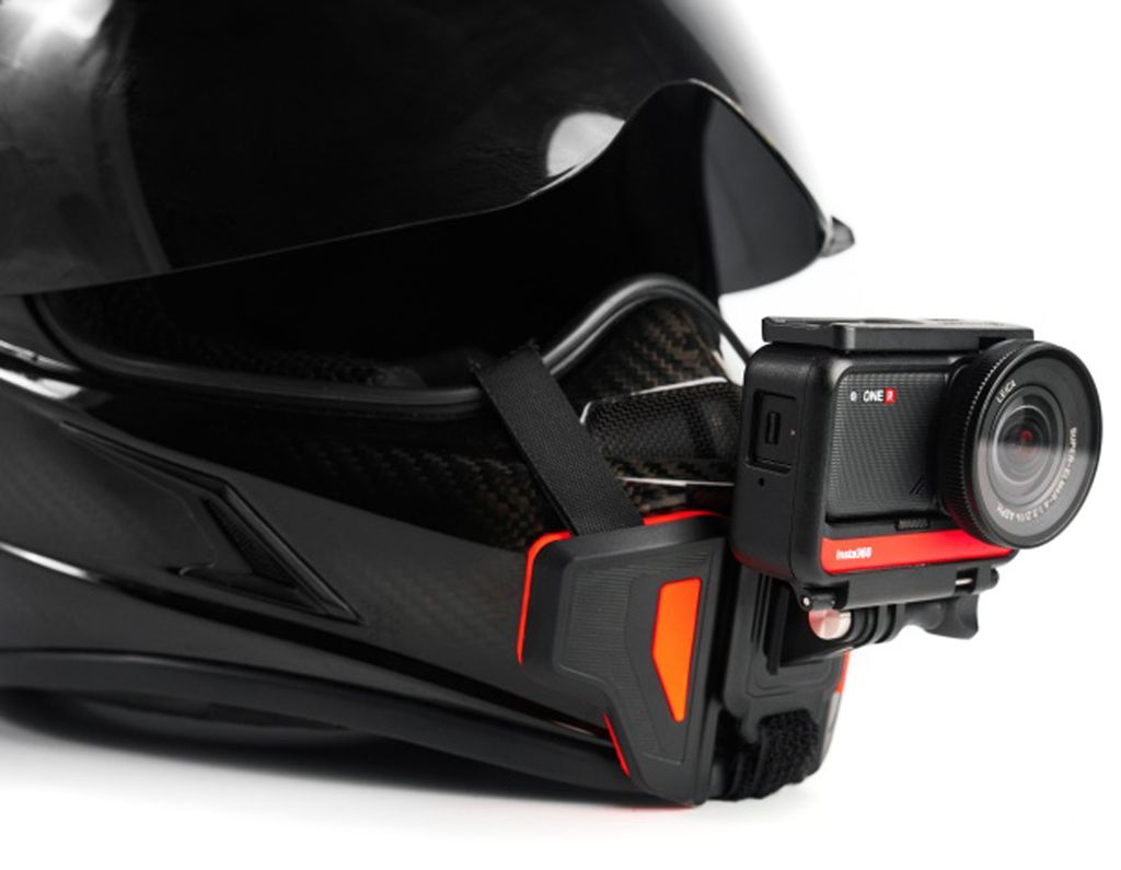 Insta360 Helm-Kinnhalterung (Black,One Size)
