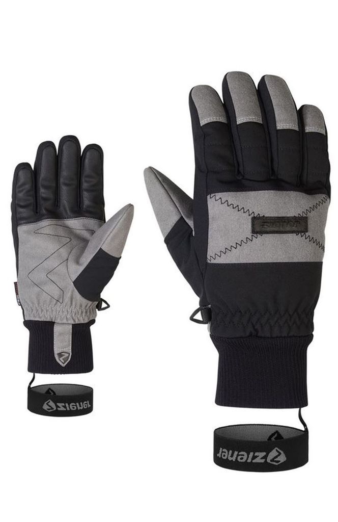 Ziener Skihandschuhe GENDO AS black : 8,0 Größe: 8,0