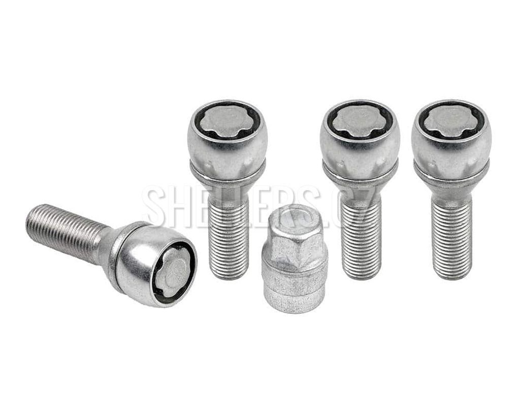 Pojistné bezpečnostní šrouby M14x1,5x30 kužel, klíč 17, Obrázek produktu 