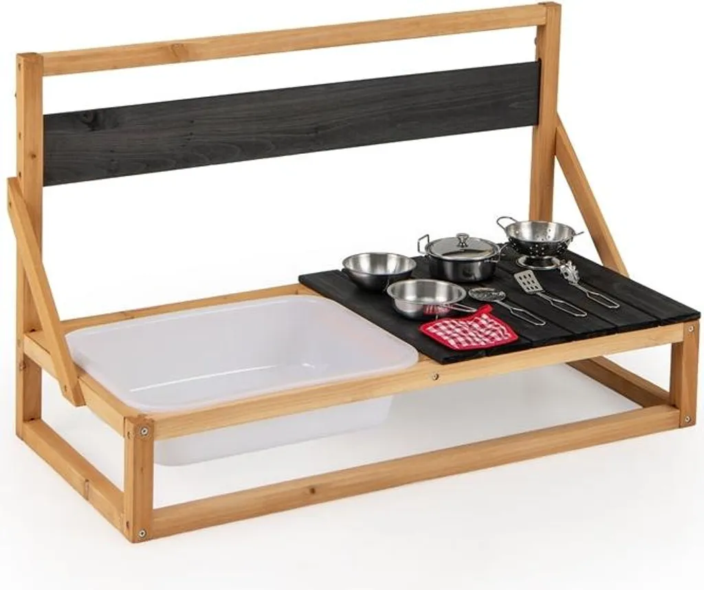 Cuisine de boue bois enfant : Finis les jeux salissants dans la maison