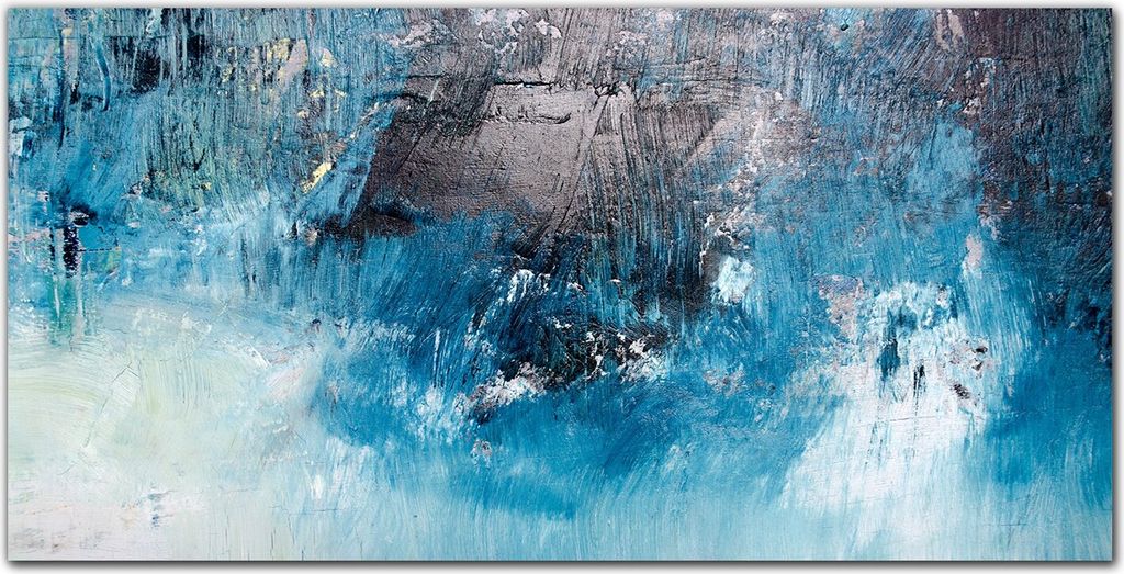Coloray - Bild aus Glas - Glasbilder - 100 x 50 cm - Glasblock mit Bild Gehärtetes Glas Wohnzimmer Dekoration Wanddekoration Küche - Malerische A...