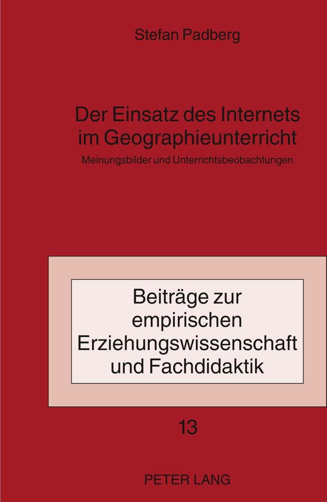 Der Einsatz des Internets im Geographieunterricht