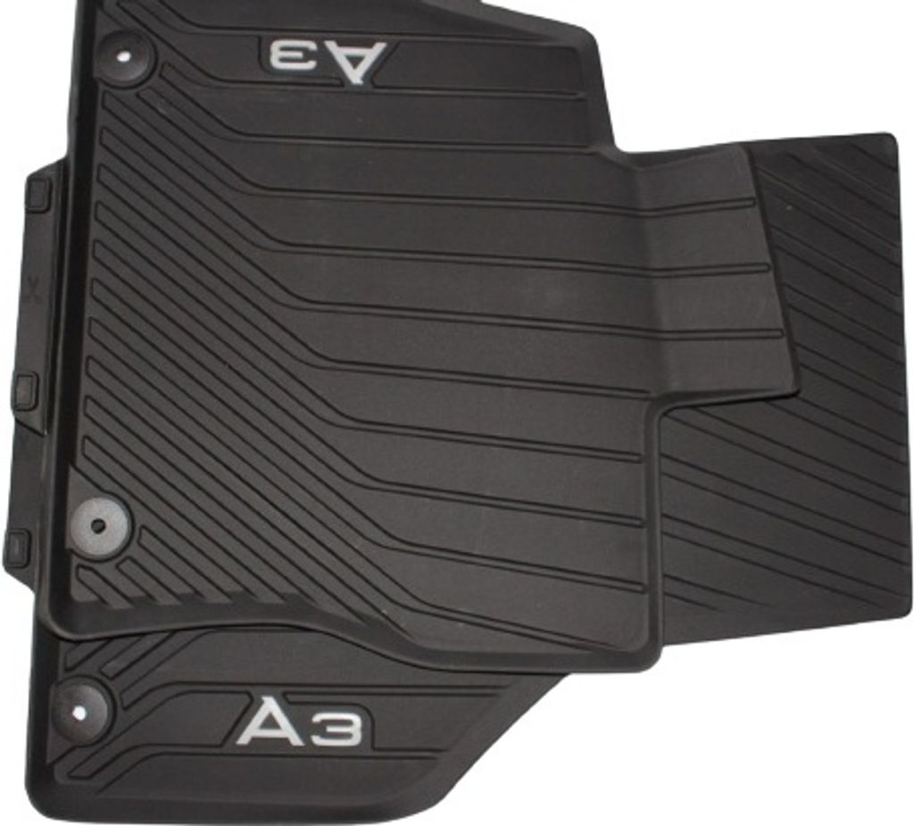 Original Audi A3 2013-2020 Gummifußmatten Allwettermatten Produktbild 