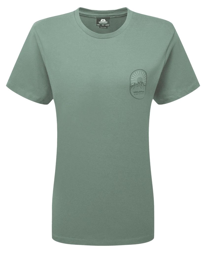 Mountain Equipment Alpenglow Wmn's Tee - Sage Sage 10