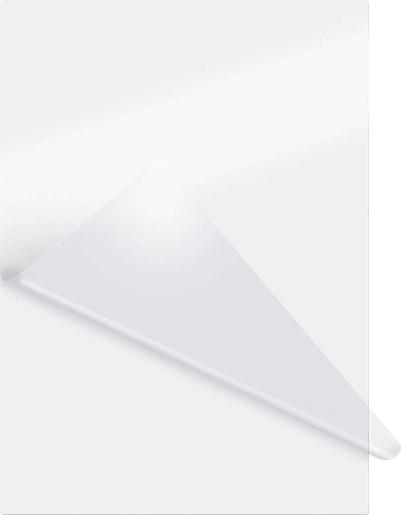 Laminierfolie DIN A4 125mic glänzend transparent 100 Stück Packung mit 10 Stück