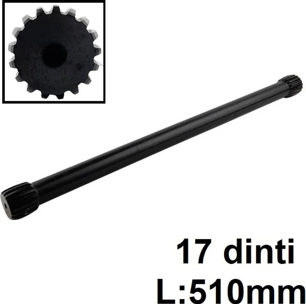 Prise de force pour camion Scania culbuteur GRS 510mm 17 dents