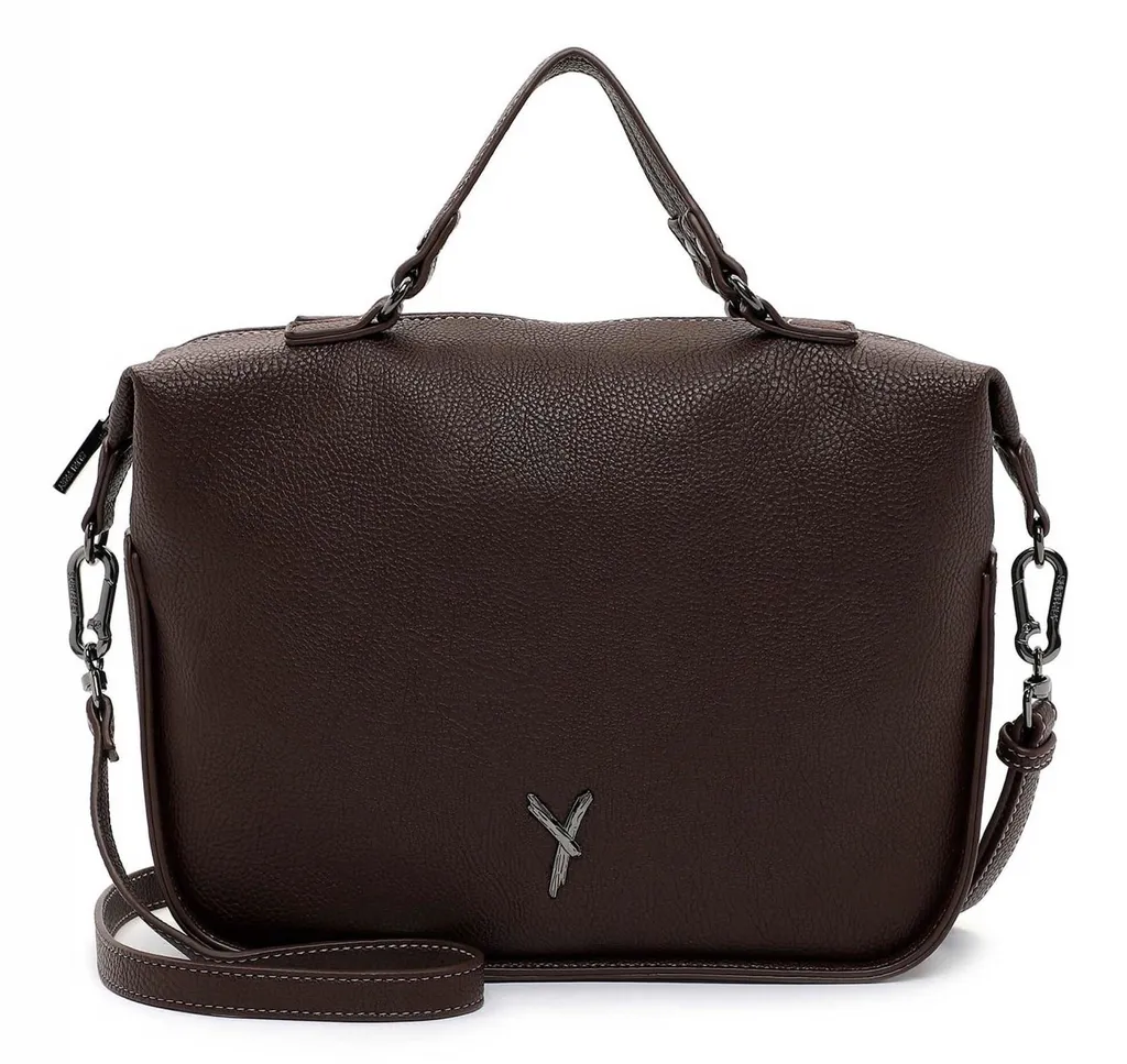 Recensione Borsa SURI FREY Gitty Bowlingbag - Marrone Scuro Vegan
