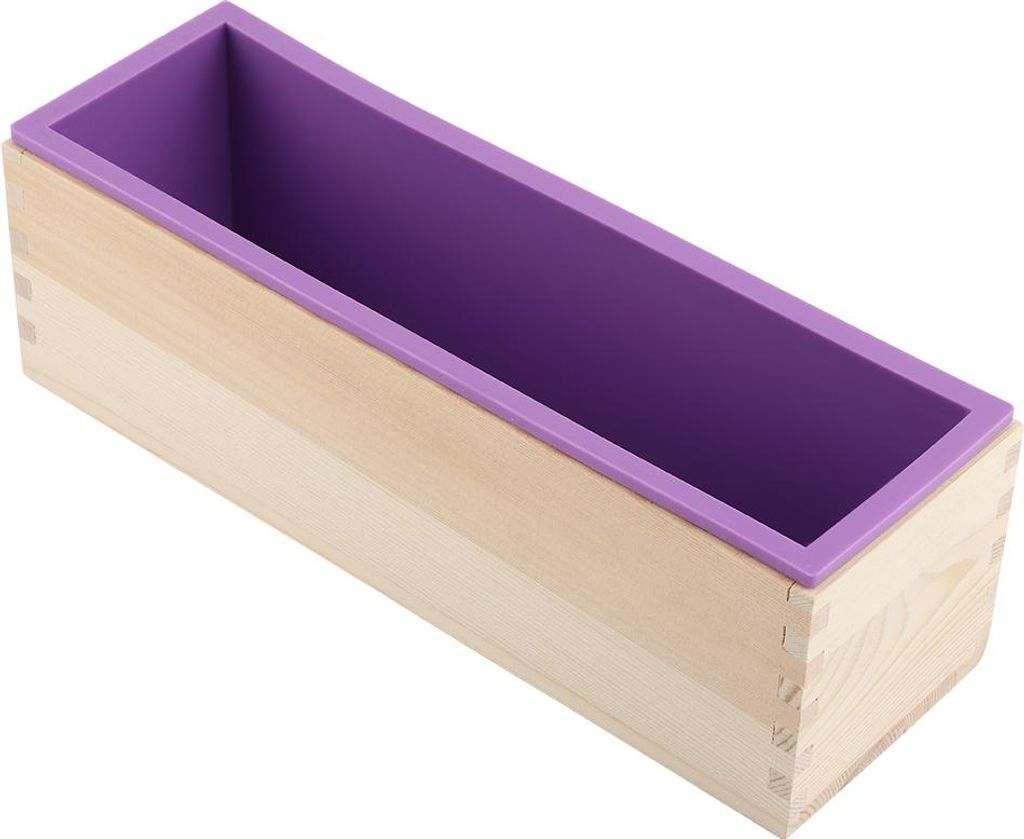 1200 ml rechteckige Silikon-Seifenform, DIY-Werkzeug zum Backen von Kuchen, Eis und Schokolade