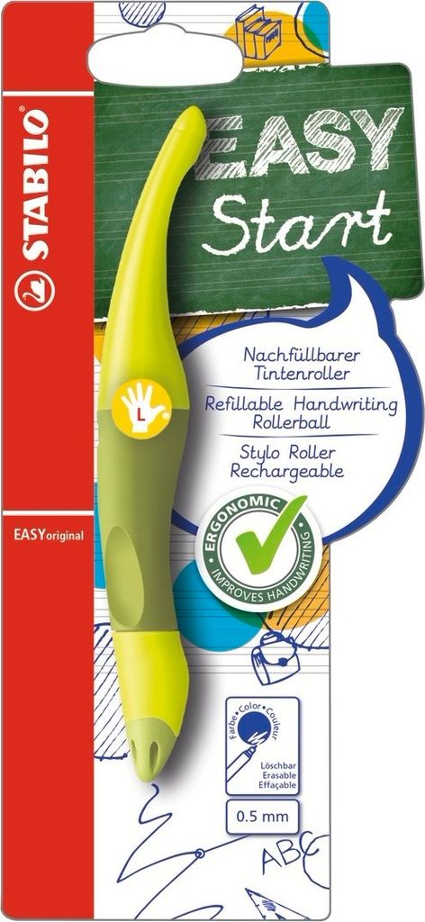 Ergonomischer Tintenroller für Linkshänder - STABILO Produktbild 