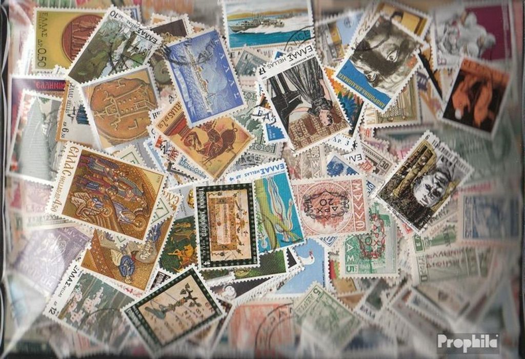 Briefmarken Griechenland 1.200 verschiedene Marken