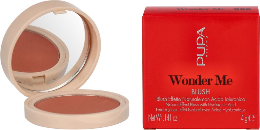 Pupa Milano Wonder Me Blush, blushpoeder 008 So Cozy, 4 g Productafbeelding 