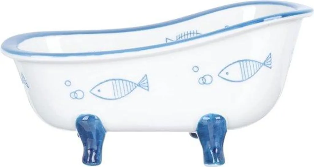 Porte-savon céramique blanc hygiénique, fini les traces sur le lavabo