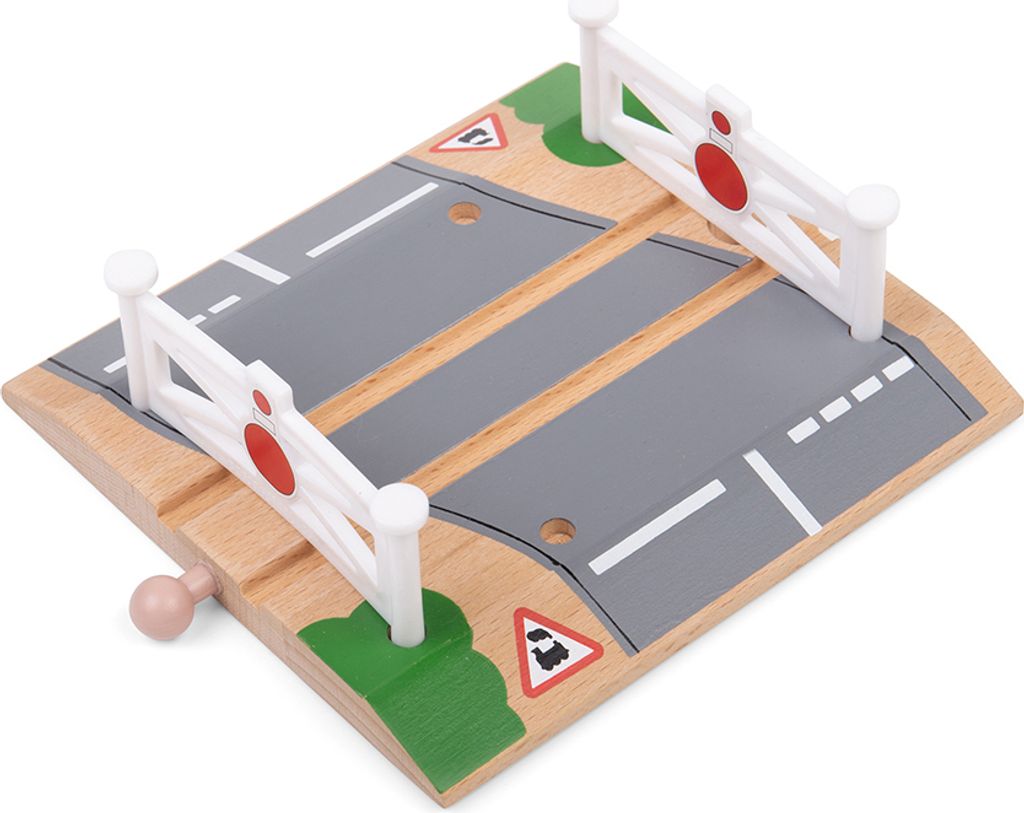 Bigjigs Rail Gewölbter Bahnübergang 2St