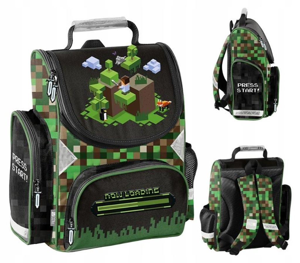 PASO Schulranzen – Schulrucksack mit einem Fach und einer Produktbild 