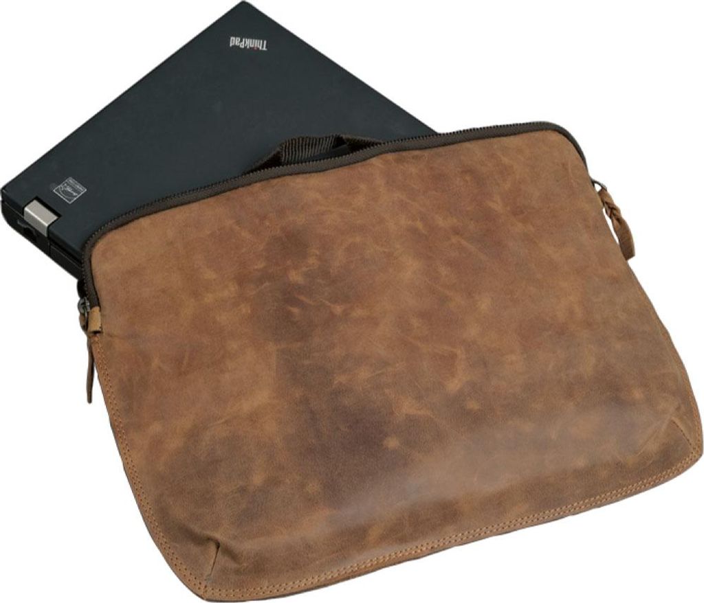 Alassio Laptophülle Style Leder braun ca. 31,8 x 43,3 cm (15,6 ) 601360