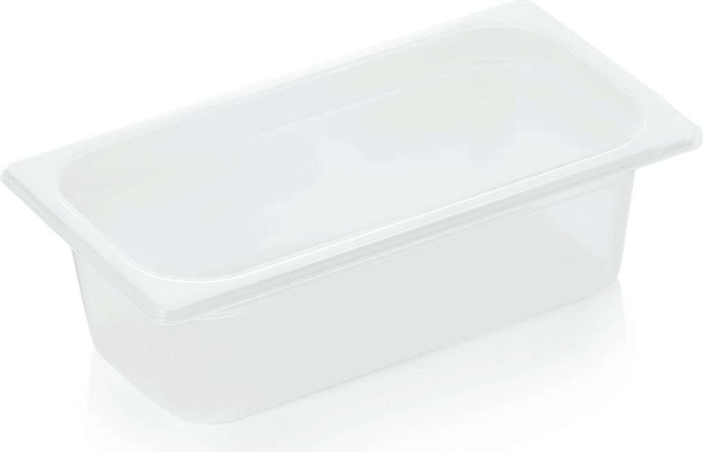 Gastronormbehälter / GN-Behälter, Kunststoff, GN 1/3, Serie 89, Tiefe wählbar : GN Behälter 1/3-065 mm, Polypropylen Variante: GN Behälter 1/3...