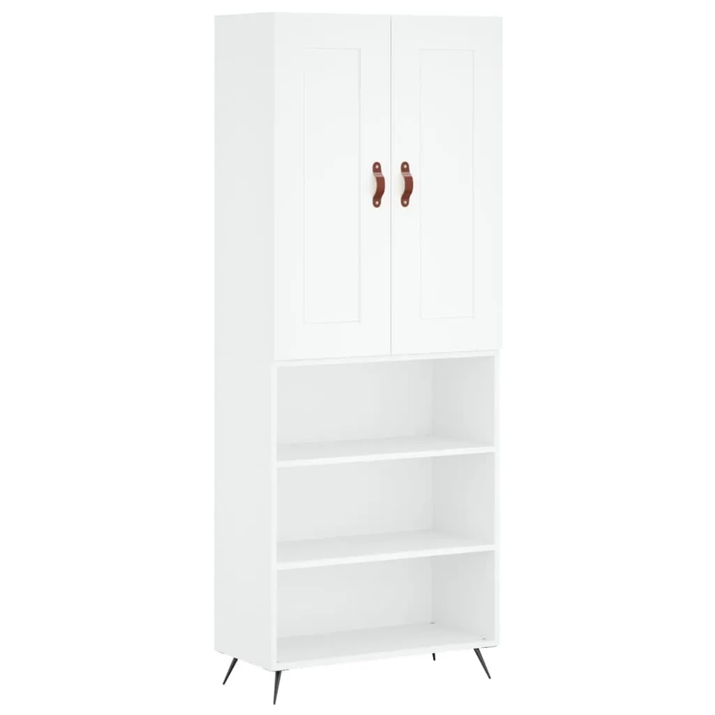 Mobile Credenza Bianca vidaXL 180cm: Stile Scandinavo e Ampio Storage - 2